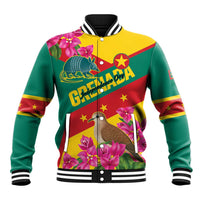 Personalized Grenada Independence Day 1974 Baseball Jacket La Gwinad Dove Armadillo Together - Wonder Print Shop