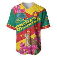 Personalized Grenada Independence Day 1974 Baseball Jersey La Gwinad Dove Armadillo Together - Wonder Print Shop