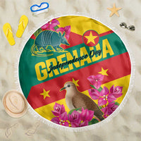 Grenada Independence Day 1974 Beach Blanket La Gwinad Dove Armadillo Together - Wonder Print Shop