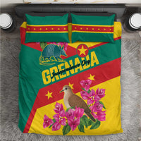 Grenada Independence Day 1974 Bedding Set La Gwinad Dove Armadillo Together - Wonder Print Shop