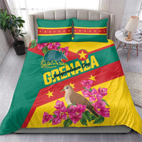 Grenada Independence Day 1974 Bedding Set La Gwinad Dove Armadillo Together - Wonder Print Shop