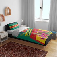 Grenada Independence Day 1974 Bedding Set La Gwinad Dove Armadillo Together - Wonder Print Shop