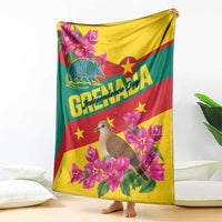 Grenada Independence Day 1974 Blanket La Gwinad Dove Armadillo Together - Wonder Print Shop