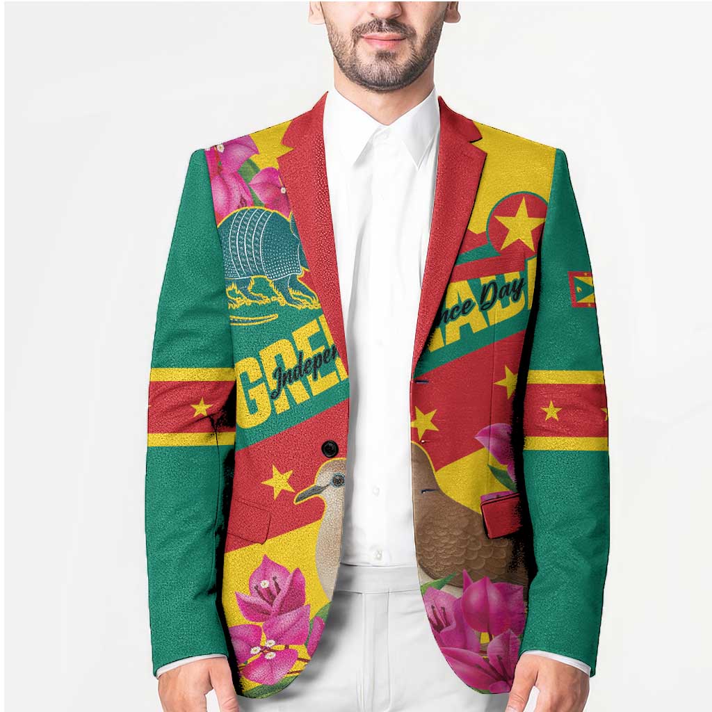 Personalized Grenada Independence Day 1974 Blazer La Gwinad Dove Armadillo Together - Wonder Print Shop