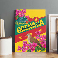 Grenada Independence Day 1974 Canvas Wall Art La Gwinad Dove Armadillo Together - Wonder Print Shop