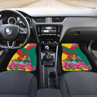 Personalized Grenada Independence Day 1974 Car Mats La Gwinad Dove Armadillo Together - Wonder Print Shop