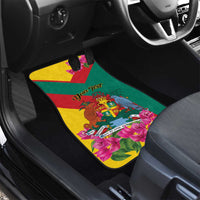 Personalized Grenada Independence Day 1974 Car Mats La Gwinad Dove Armadillo Together - Wonder Print Shop