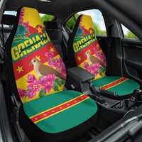 Grenada Independence Day 1974 Car Seat Cover La Gwinad Dove Armadillo Together - Wonder Print Shop