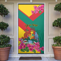 Personalized Grenada Independence Day 1974 Door Cover La Gwinad Dove Armadillo Together - Wonder Print Shop
