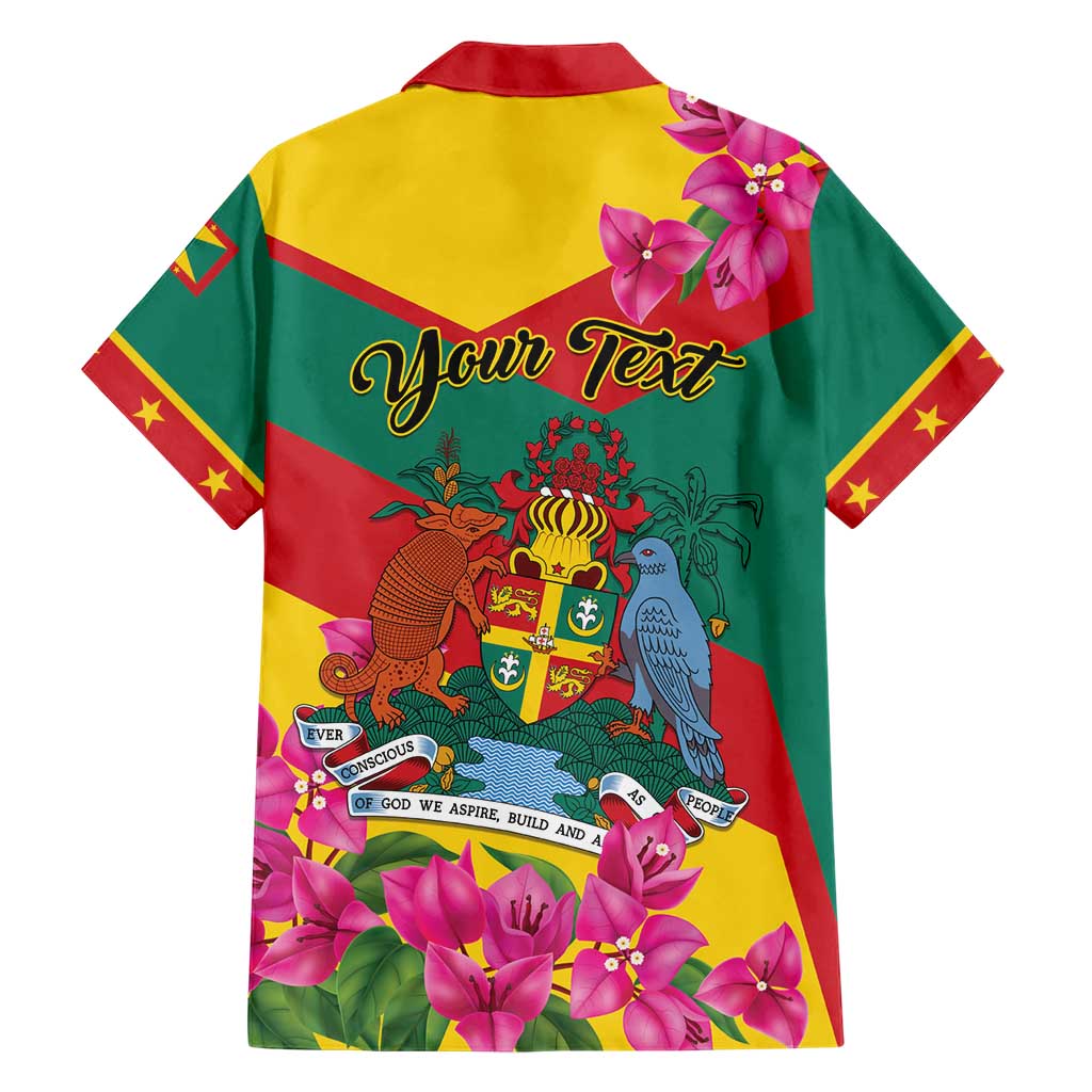 Personalized Grenada Independence Day 1974 Family Matching Off The Shoulder Long Sleeve Dress and Hawaiian Shirt La Gwinad Dove Armadillo Together - Wonder Print Shop