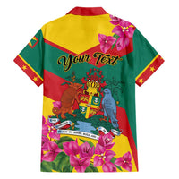 Personalized Grenada Independence Day 1974 Family Matching Tank Maxi Dress and Hawaiian Shirt La Gwinad Dove Armadillo Together - Wonder Print Shop
