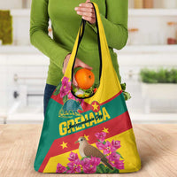 Grenada Independence Day 1974 Grocery Bag La Gwinad Dove Armadillo Together - Wonder Print Shop