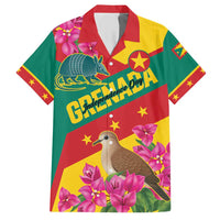 Personalized Grenada Independence Day 1974 Hawaiian Shirt La Gwinad Dove Armadillo Together - Wonder Print Shop