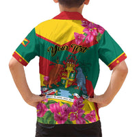 Personalized Grenada Independence Day 1974 Hawaiian Shirt La Gwinad Dove Armadillo Together - Wonder Print Shop