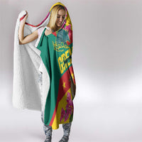 Grenada Independence Day 1974 Hooded Blanket La Gwinad Dove Armadillo Together - Wonder Print Shop