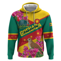 Personalized Grenada Independence Day 1974 Hoodie La Gwinad Dove Armadillo Together - Wonder Print Shop