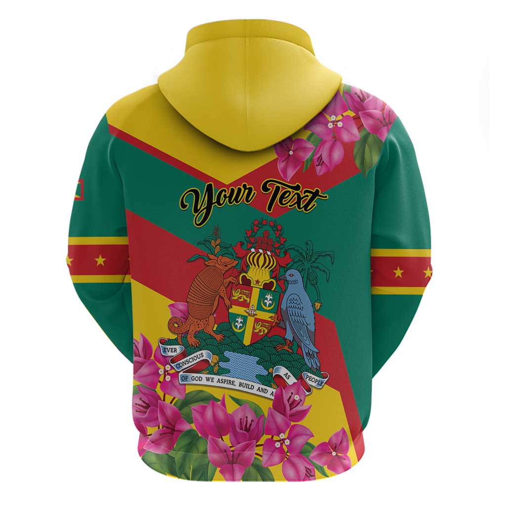 Personalized Grenada Independence Day 1974 Hoodie La Gwinad Dove Armadillo Together - Wonder Print Shop