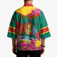 Personalized Grenada Independence Day 1974 Kimono La Gwinad Dove Armadillo Together - Wonder Print Shop