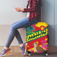 Grenada Independence Day 1974 Luggage Cover La Gwinad Dove Armadillo Together - Wonder Print Shop