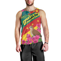 Personalized Grenada Independence Day 1974 Men Tank Top La Gwinad Dove Armadillo Together - Wonder Print Shop