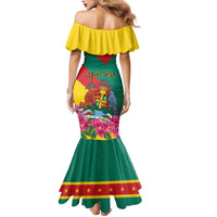 Personalized Grenada Independence Day 1974 Mermaid Dress La Gwinad Dove Armadillo Together - Wonder Print Shop