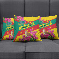 Grenada Independence Day 1974 Pillow Cover La Gwinad Dove Armadillo Together - Wonder Print Shop