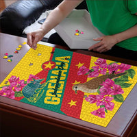 Grenada Independence Day 1974 Puzzle La Gwinad Dove Armadillo Together - Wonder Print Shop
