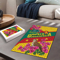 Grenada Independence Day 1974 Puzzle La Gwinad Dove Armadillo Together - Wonder Print Shop