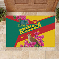 Grenada Independence Day 1974 Rubber Doormat La Gwinad Dove Armadillo Together - Wonder Print Shop