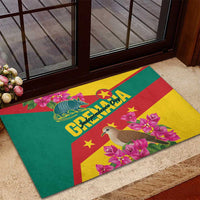 Grenada Independence Day 1974 Rubber Doormat La Gwinad Dove Armadillo Together - Wonder Print Shop