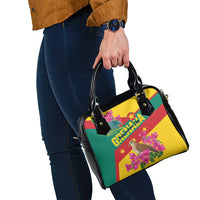 Grenada Independence Day 1974 Shoulder Handbag La Gwinad Dove Armadillo Together - Wonder Print Shop