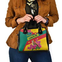 Grenada Independence Day 1974 Shoulder Handbag La Gwinad Dove Armadillo Together - Wonder Print Shop