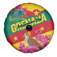 Grenada Independence Day 1974 Spare Tire Cover La Gwinad Dove Armadillo Together - Wonder Print Shop