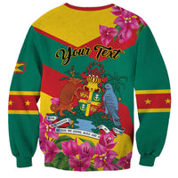 Personalized Grenada Independence Day 1974 Sweatshirt La Gwinad Dove Armadillo Together - Wonder Print Shop