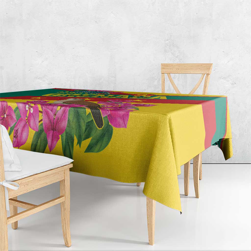 Grenada Independence Day 1974 Tablecloth La Gwinad Dove Armadillo Together - Wonder Print Shop
