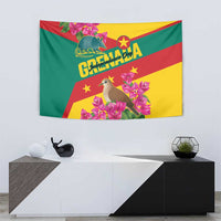 Grenada Independence Day 1974 Tapestry La Gwinad Dove Armadillo Together - Wonder Print Shop