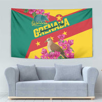 Grenada Independence Day 1974 Tapestry La Gwinad Dove Armadillo Together - Wonder Print Shop