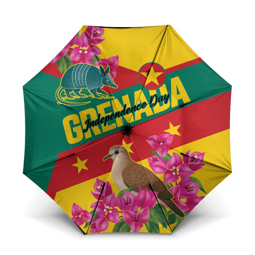 Grenada Independence Day 1974 Umbrella La Gwinad Dove Armadillo Together - Wonder Print Shop