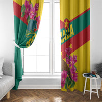 Grenada Independence Day 1974 Window Curtain La Gwinad Dove Armadillo Together - Wonder Print Shop