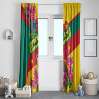 Grenada Independence Day 1974 Window Curtain La Gwinad Dove Armadillo Together - Wonder Print Shop