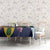 Turks and Caicos Islands Tablecloth Coat Of Arms Tropical Flowers