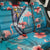 Turks and Caicos Islands Flamingo Back Car Seat Cover Zipper Stylized