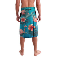 Turks and Caicos Islands Flamingo Lavalava Zipper Stylized