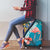 Turks and Caicos Islands Flamingo Luggage Cover Zipper Stylized