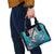Turks and Caicos Islands Flamingo Shoulder Handbag Zipper Stylized