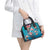 Turks and Caicos Islands Flamingo Shoulder Handbag Zipper Stylized