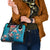 Turks and Caicos Islands Flamingo Shoulder Handbag Zipper Stylized