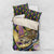 Mardi Gras Alligator Bedding Set Colorful Zipper Stylized