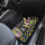Mardi Gras Alligator Car Mats Colorful Zipper Stylized