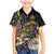 Personalized Mardi Gras Alligator Family Matching Mermaid Dress and Hawaiian Shirt Colorful Zipper Stylized